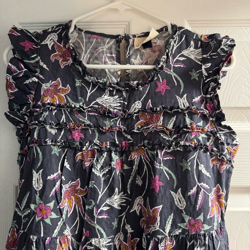 Universal Thread Grey Floral Midi Sundress